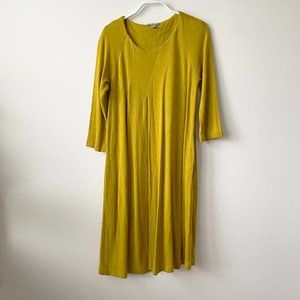COS - Pleated Mustard Dress